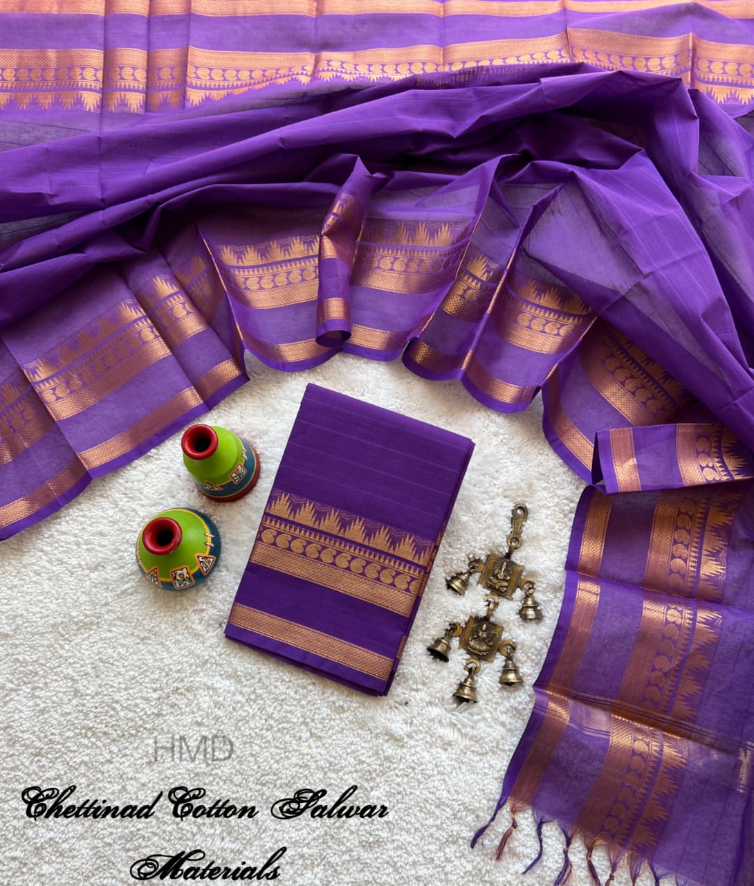 Chettinad Breeze Premium Pure Cool Cotton Salwar Material